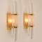 Murano Glass and Brass Sconces, Italy, Set of 2, Image 2