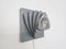 Mid-Century Grey Metal Wall Light, the Netherlands, 1960s 4