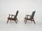 Lounge Chairs by Louis Van Teeffelen for Webe, the Netherlands, 1960s, Set of 2 6