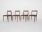 Rosewood Dining Chairs from Lubke, Germany, 1960s, Set of 4, Image 2