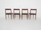 Rosewood Dining Chairs from Lubke, Germany, 1960s, Set of 4 5