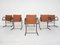 Cirkel 1 Dining Chairs by Karel Boonzaaijer & Pierre Mazairac for Metaform, The Netherlands, 1980s, Set of 6, Image 1