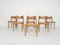 Papercord Dining Chairs by Arne Hovmand Olsen for Mogens Kold, Denmark, 1950s, Set of 6, Image 1