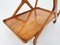 Ceder Wooden Bar Cart / Trolley by Cesare Lacca for Cassina, Italy, 1950s 9