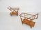 Ceder Wooden Bar Cart / Trolley by Cesare Lacca for Cassina, Italy, 1950s, Image 3