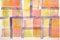 Abstract Grid Painting of Fall Country Fields, 2021, Image 3