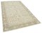 Vintage Turkish Beige Area Rug 2