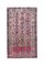 Tapis Oushak Artisanal Vintage en Laine 1