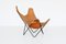 Amerikanischer Brauner Butterfly Chair von Jorge Ferrari-Hardoy für Knoll Inc. / Knoll International, 1970er 2