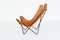 American Brown Butterfly Chair by Jorge Ferrari-Hardoy for Knoll Inc. / Knoll International, 1970s 5