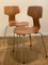 3103 Hammer Chairs by Arne Jacobsen for Fritz Hansen, 1960s & 1980s, Set of 4 14