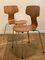 Chaises Hammer 3103 par Arne Jacobsen pour Fritz Hansen, 1960s & 1980s, Set de 4 14