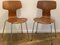 3103 Hammer Chairs by Arne Jacobsen for Fritz Hansen, 1960s & 1980s, Set of 4 16