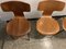 3103 Hammer Chairs by Arne Jacobsen for Fritz Hansen, 1960s, Set of 2 7