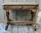 Victorian Bleached Oak Library Table 1