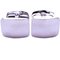 Rectangular Mirror Solid Sterling Silver Cufflinks from Berca, Set of 2 1