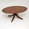 Antique Regency Style Flame Mahogany Coffee Table, Image 2