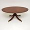 Antique Regency Style Flame Mahogany Coffee Table, Image 1