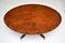 Antique Regency Style Flame Mahogany Coffee Table 5