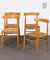 Vintage Wooden Chairs from Krásná Jizba, 1960s, Set of 4 5