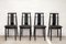 Lierna Chairs by Achille and Pier Giacomo Castiglioni for Gavina, Set of 4, Image 1