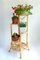 Vintage Italian Bamboo Inaltolepiante Plant Stand, 1970s, Image 2