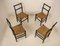 Chaises de Salle à Manger de Gio Ponti, 1950s, Set de 4 3