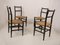 Chaises de Salle à Manger de Gio Ponti, 1950s, Set de 4 2