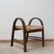 Mid-Century French Bentwood and Rope Stool by Adrien Audoux & Frida Minet, Image 8