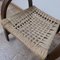 Mid-Century French Bentwood and Rope Stool by Adrien Audoux & Frida Minet, Image 2