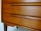 Small Danish Modern Teak Chest of 4 Drawers or Sideboard, 1960s 9