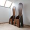 Mid-Century Italian Dining Chairs by Mario Ceroli for Poltronova, Set of 2 13