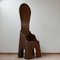 Mid-Century Italian Dining Chairs by Mario Ceroli for Poltronova, Set of 2, Image 7