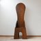 Mid-Century Italian Dining Chairs by Mario Ceroli for Poltronova, Set of 2 3