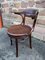 Chaise de Bureau en Bois Courbé de Fischel, 1920s 8