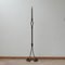 Mid-Century Leather & Iron Floor Lamp by Jean-Pierre Ryckaert 1