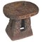 Hand Carved Stool / End Table, Image 1