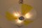 Lampe à Suspension en Verre et Métal de Napako, 1960s 3