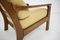 Mid-Century Armchair with Footstool, 1960s, Set of 2, Image 12