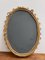 Mid-Century Italian Oval-Shaped Rattan Wall Mirror, 1960s, Image 9