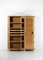 French Oak Frame Wardrobe by Guillerme Et Chambron, 1960s, Image 7