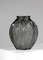 Vaso grande in vetro grigio di Verlys, anni '40, Immagine 10