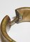 Large Italian Gilt Bronze Door Handles, 1950s, Set of 2 10