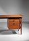 Grand Bureau Scandinave en Teck par Arne Vodder 8