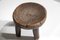Small African Stool in Solid Wood, 1960s 3