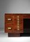 French Mahogany Desk in Style of Dupré Lafon, 1940s, Image 15