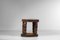 60s African Carved Wooden Gueridon Sofa End Side Table, E557 2