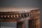60s African Carved Wooden Gueridon Sofa End Side Table, E557 6