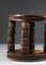 60s African Carved Wooden Gueridon Sofa End Side Table, E557, Image 9
