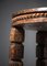 60s African Carved Wooden Gueridon Sofa End Side Table, E557, Image 15